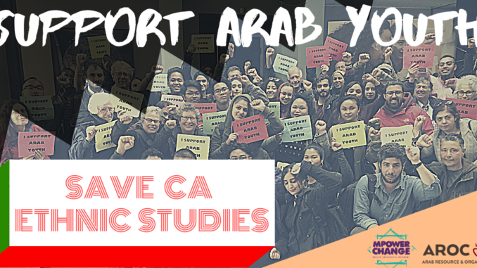 saveethnicstudies Call for Action designed photo